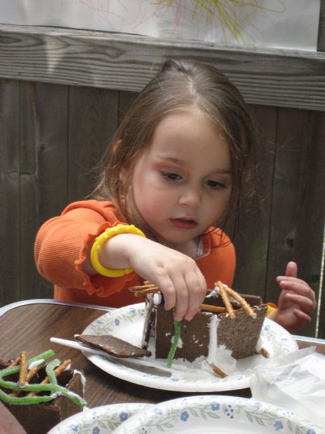 Meticulously creating an edible Sukkah