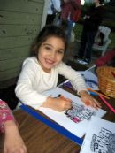 Fun written all over her face