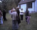 Mingling with friends old and new